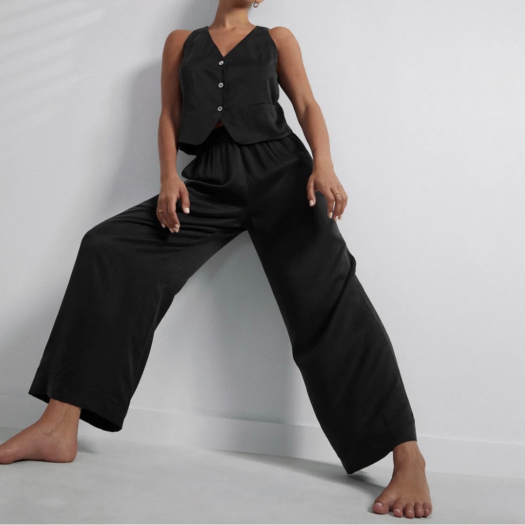 Lunya Wide Leg Silk Pant - No Longer Available Online!